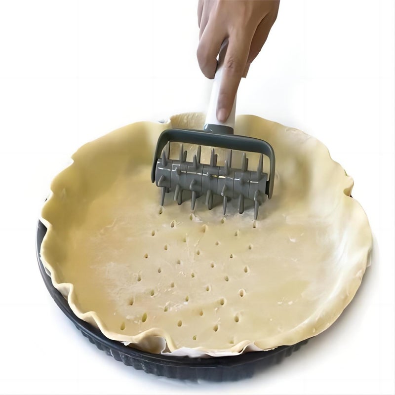 BigBigMe Pizza Dough Docker Docker Dough Bubble killer Time-Saver Pizza Dough Roller Docker Dough Blistering Killer, Pizza Docker Roller for Home Kitchen, Pizza Making Accessories, Pizza Docking Tool - Image 5